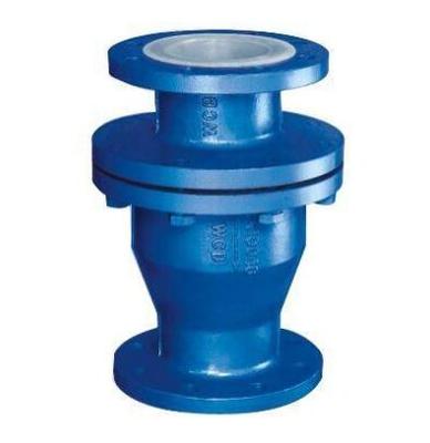 H40F46浮球式衬氟止回阀