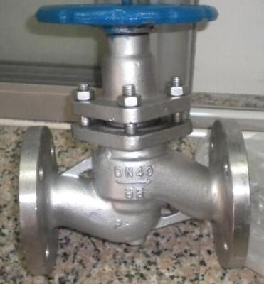 UJ41H不锈钢法兰柱塞阀