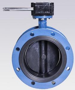 D341J全衬胶法兰蝶阀