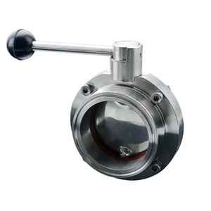 食品级卡箍快装蝶阀D81X